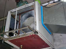 排油煙設備清洗維護——西北師范大學學生食堂