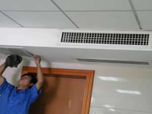 中央空調(diào)風(fēng)道、風(fēng)機(jī)盤管清洗服務(wù)流程